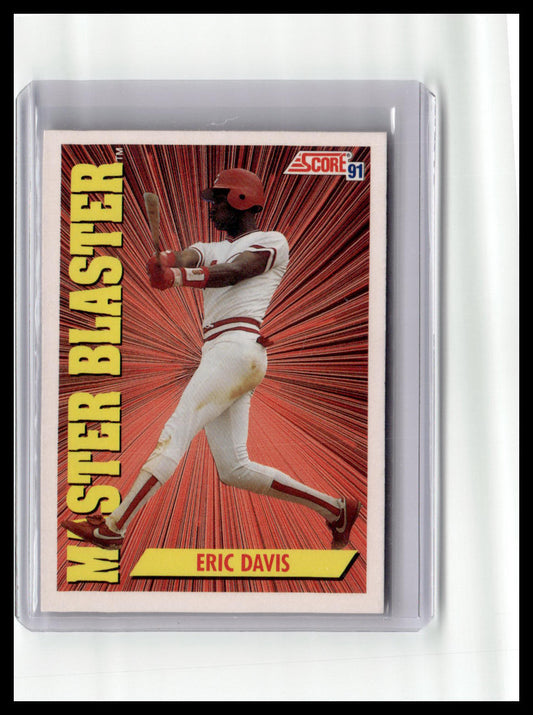 1991 Score Erick Davis Master Blaster #403