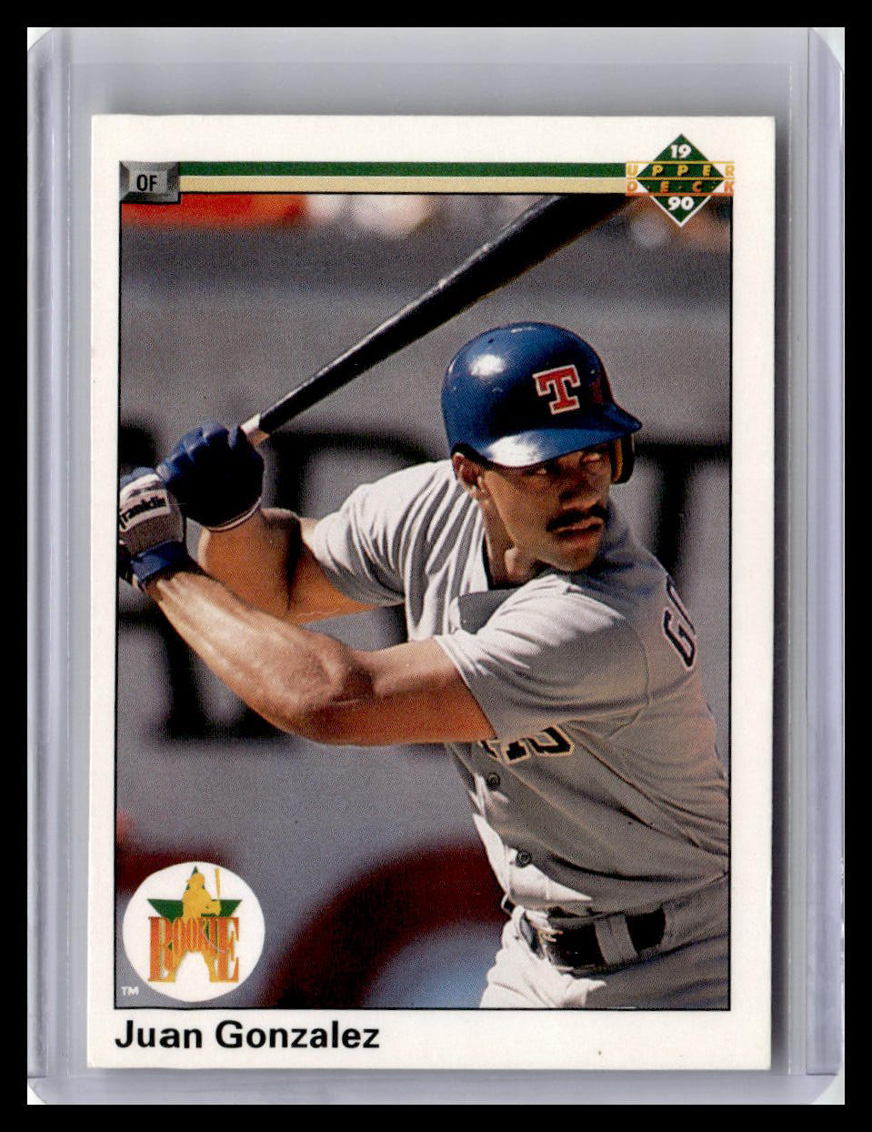 1990 Upper Deck Juan Gonzalez RC #72