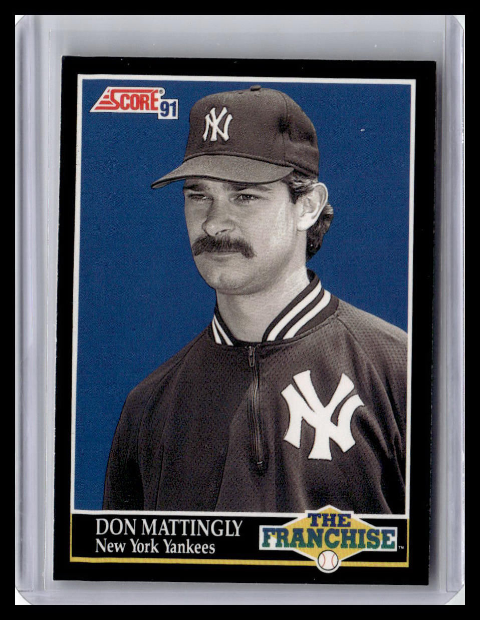 1991 Score Don Mattingly The Franchise #856
