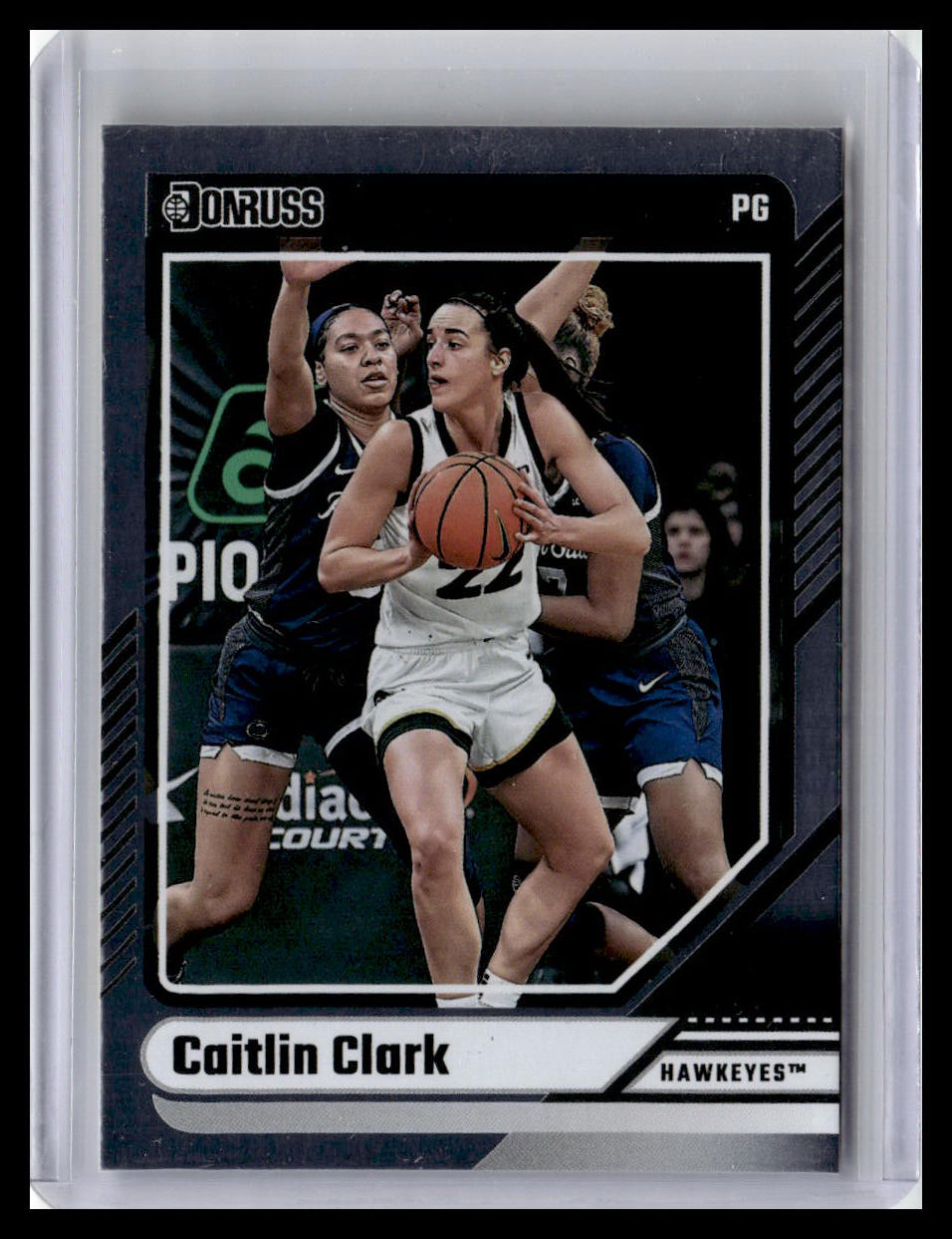2024 Donruss Caitlin Clark Collection Caitlin Clark Metalized Foil #10