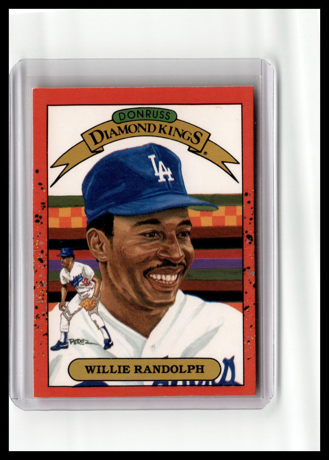 1990 Donruss Willie Randolph Diamond Kings #19