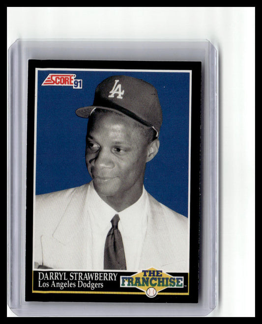 1991 Score Darryl Strawberry The Franchise #864