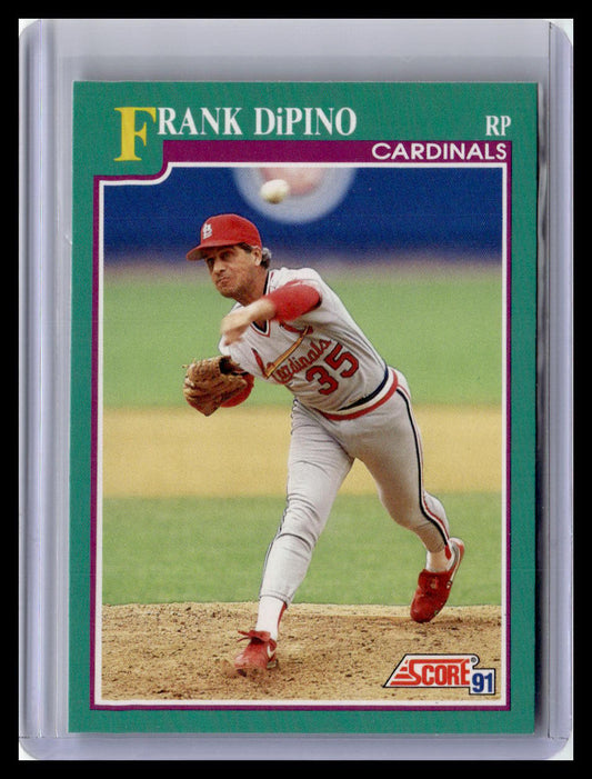 1991 Score Frank Dipino Teal Border #553