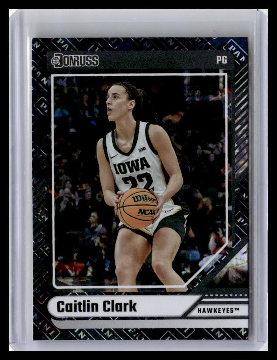 2024 Donruss Caitlin Clark Collection - Caitlin Clark Hobby Exclusive Black Foil #15