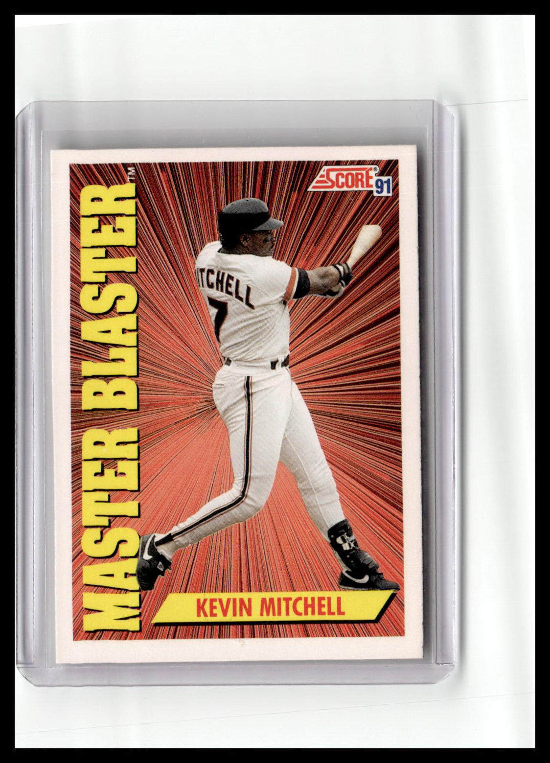 1991 Score Kevin Mitchell Master Blaster #406