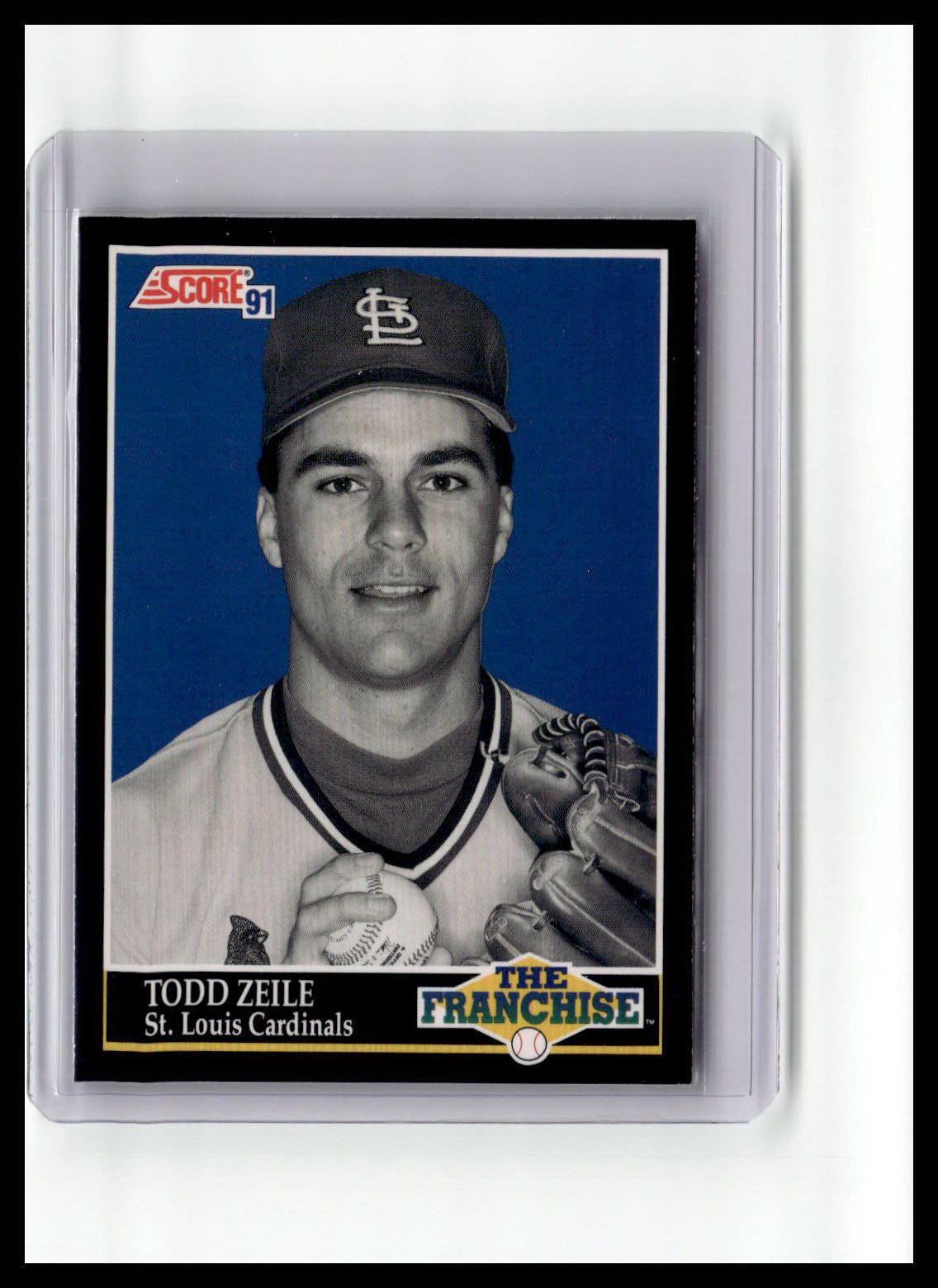 1991 Score Todd Zeile The Franchise #869