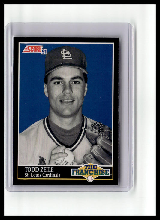 1991 Score Todd Zeile The Franchise #869