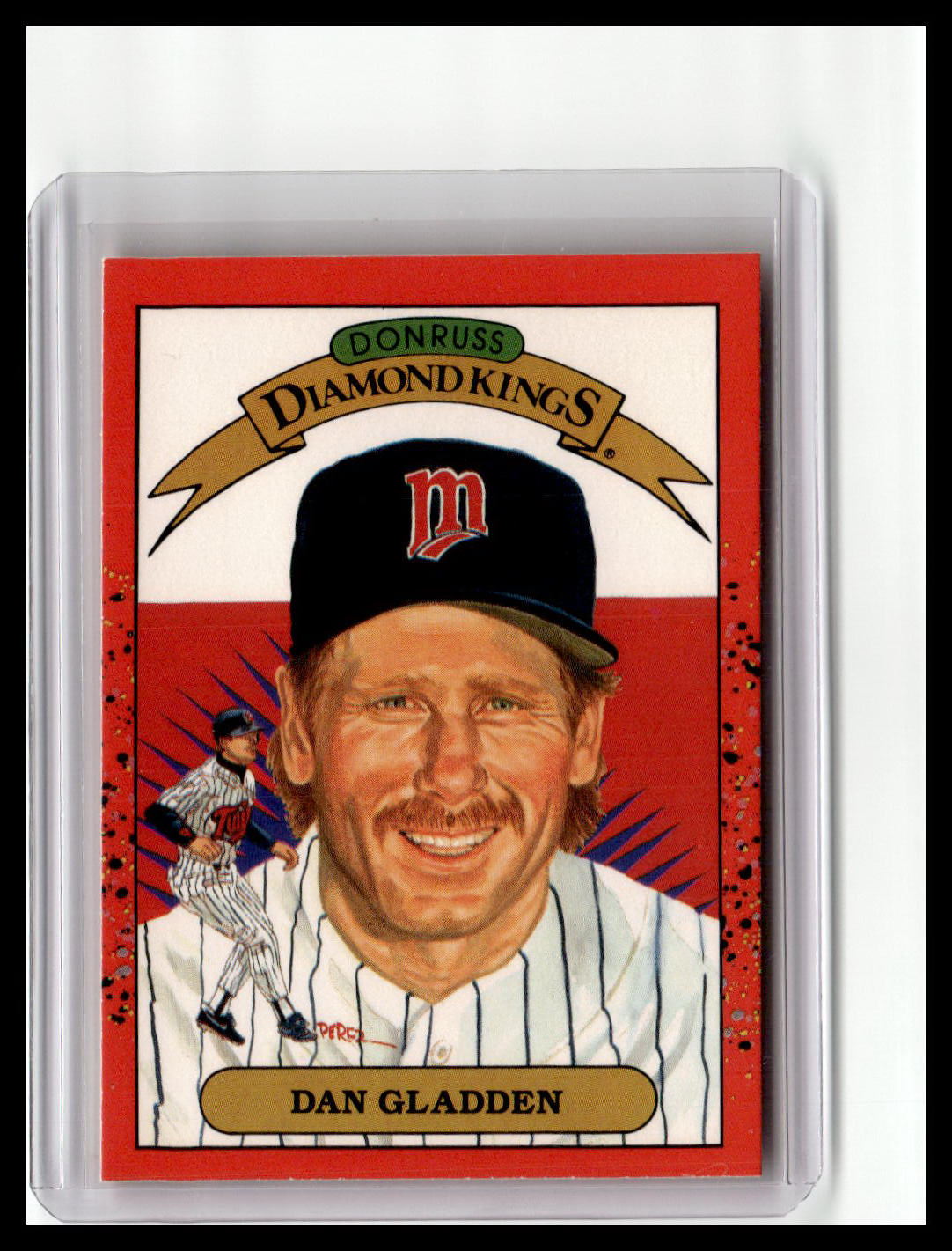 1990 Donruss Dan Gladden Diamond Kings #22