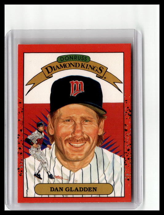 1990 Donruss Dan Gladden Diamond Kings #22