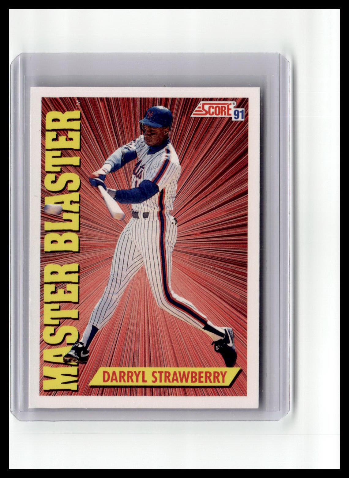 1991 Score Darryl Strawberry Master Blaster #691