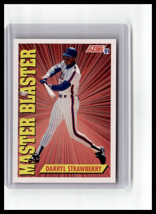 1991 Score Darryl Strawberry Master Blaster #691