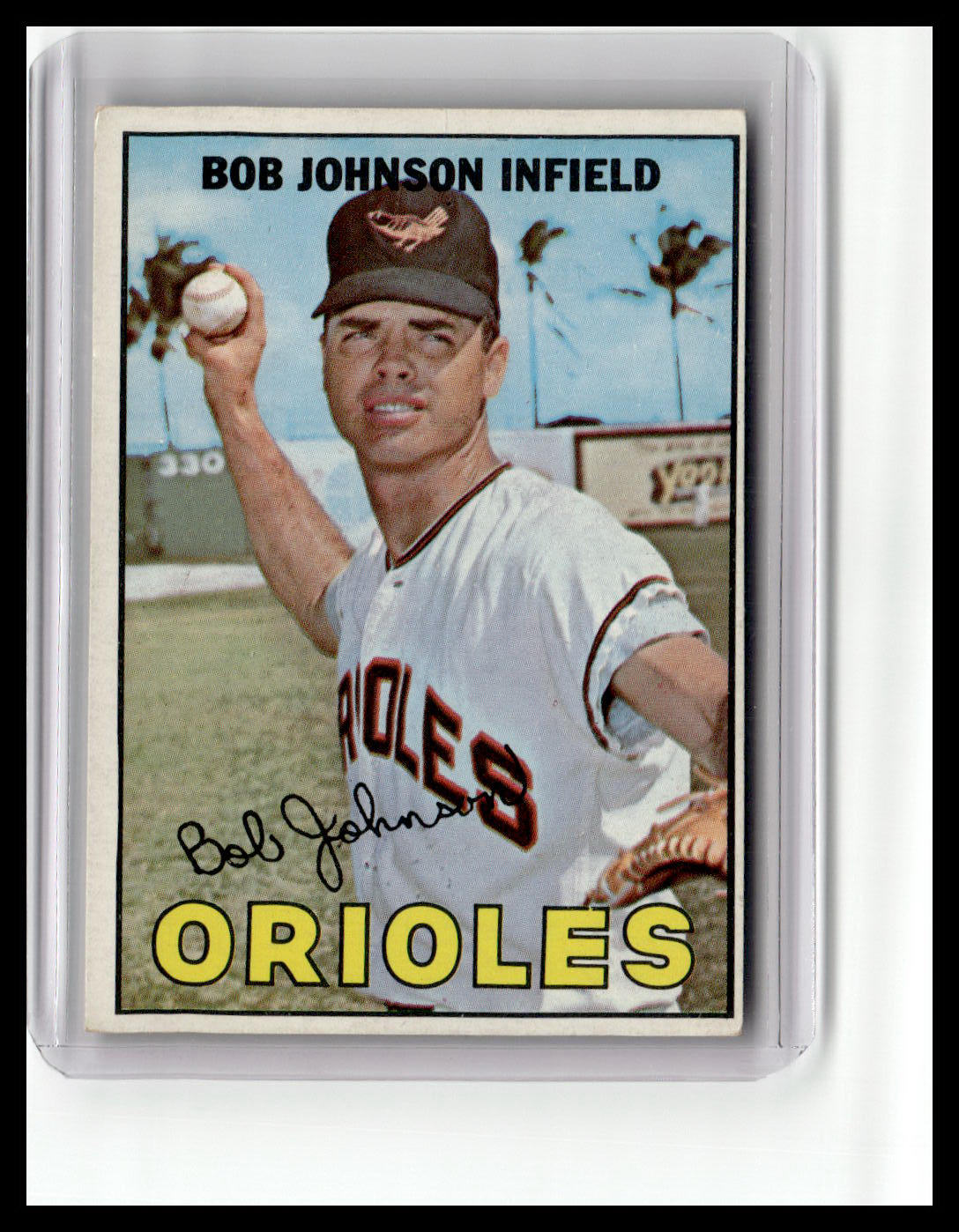 1967 O-Pee-Chee Bob Johnson #38
