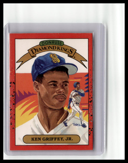 1989 Donruss Ken Griffey Jr. Diamond Kings #4