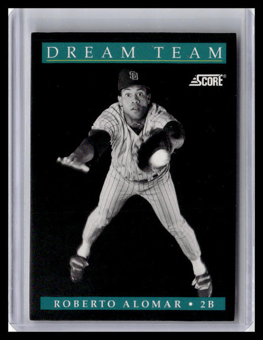 1991 Score Roberto Alomar Dream Team #887