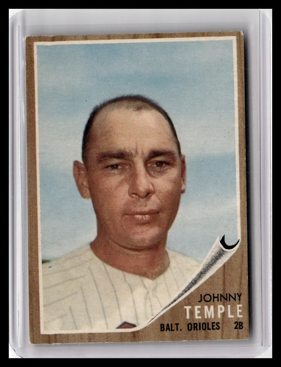 1962 Topps Johnny Temple #34