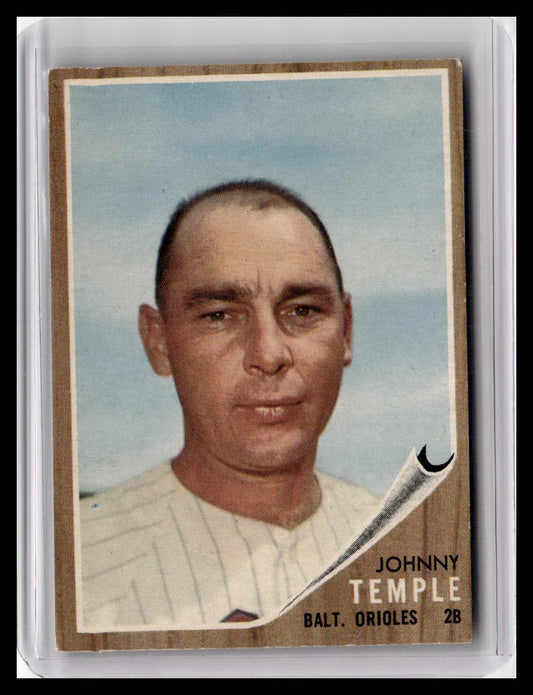 1962 Topps Johnny Temple #34