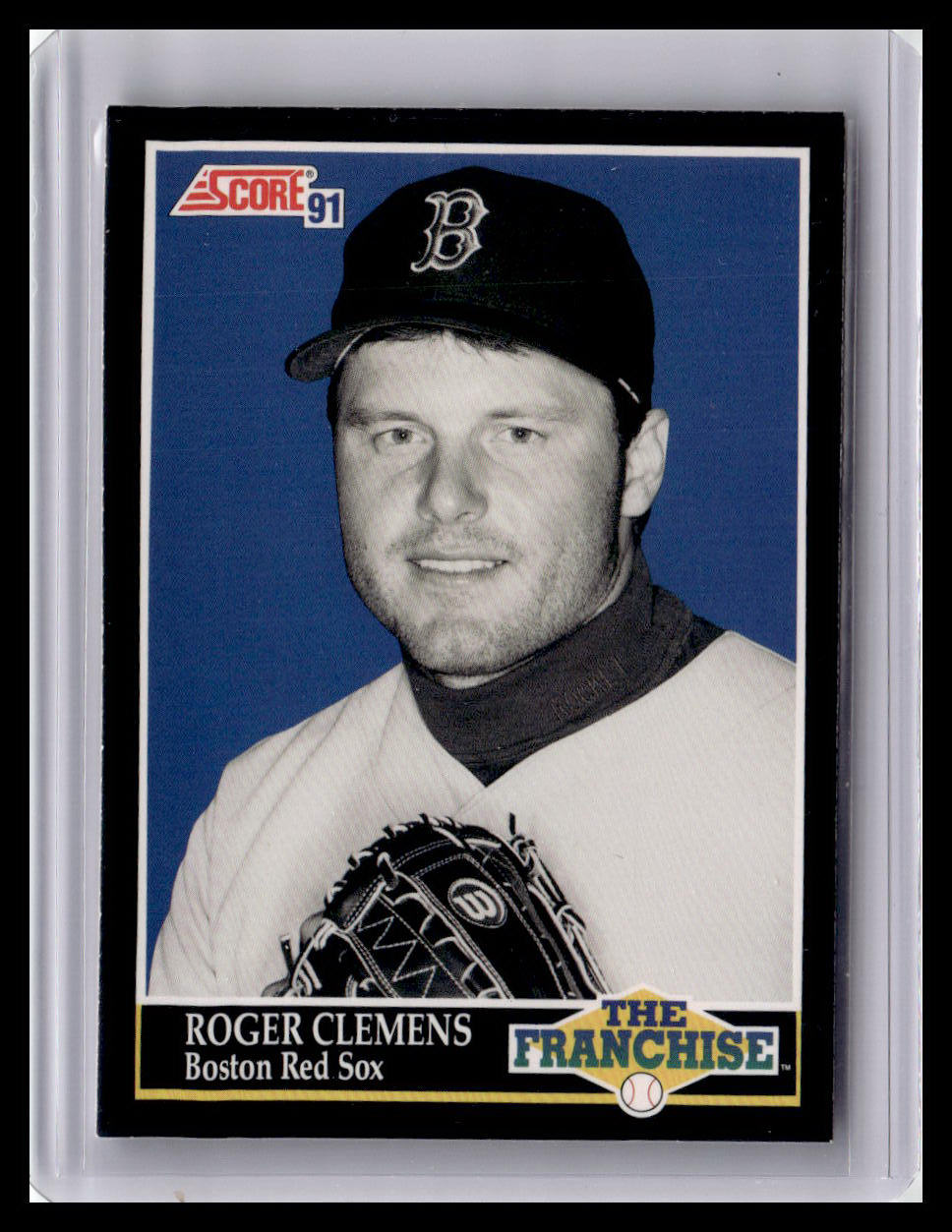 1991 Score Roger Clemens The Franchise #850