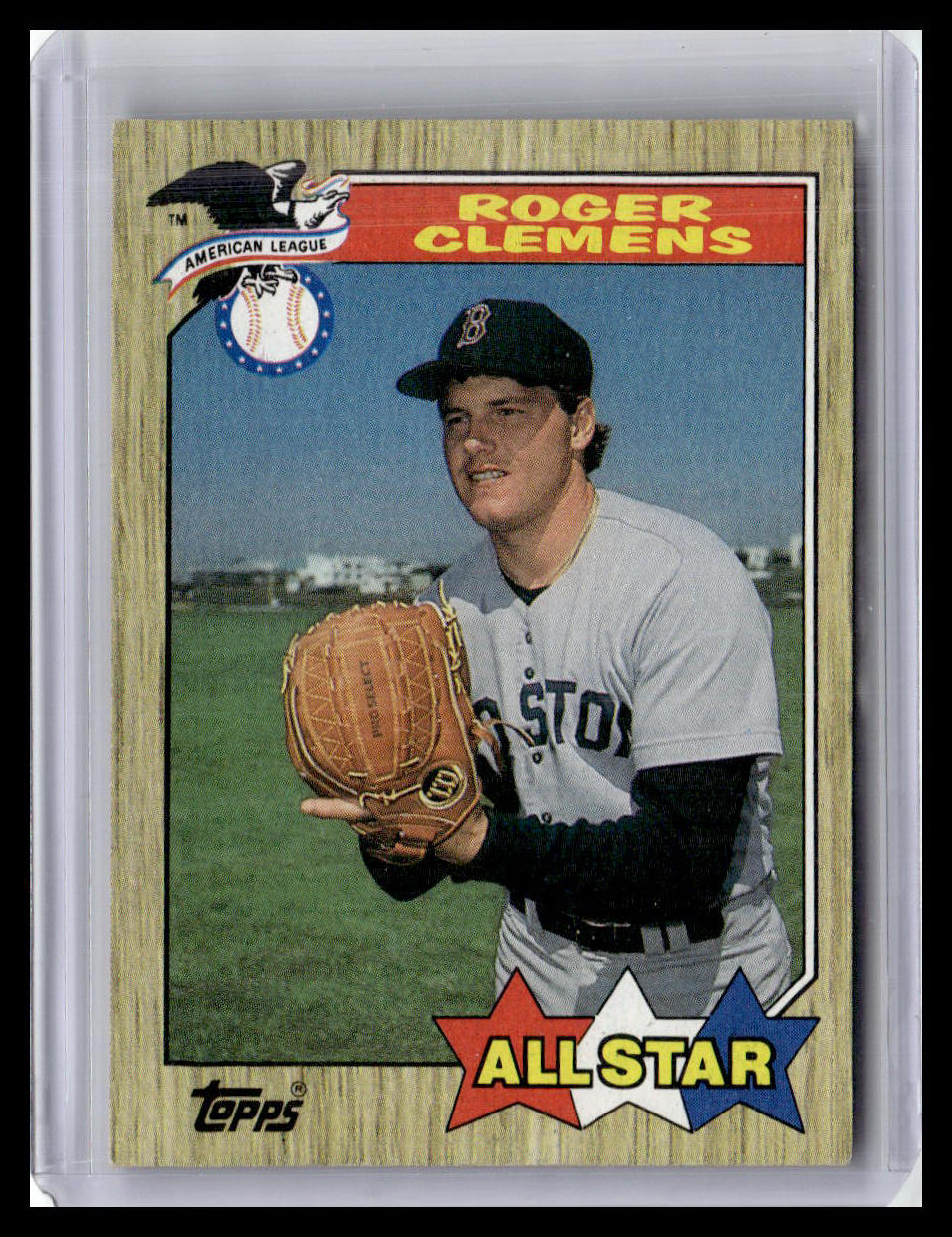 1987 Topps Roger Clemens  A.L. All-Star #614