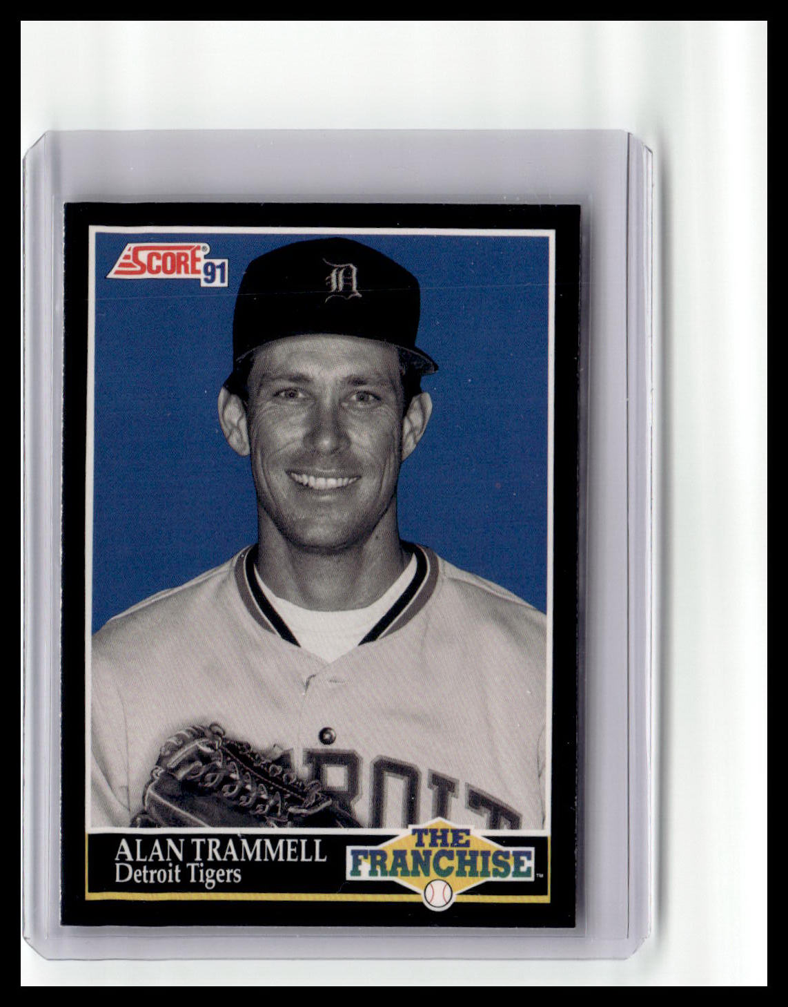 1991 Score Alan Trammell The Franchise #852