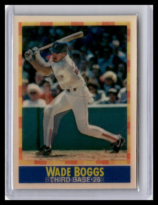 1990 Sportflics Wade Boggs #2 Boston Red Sox