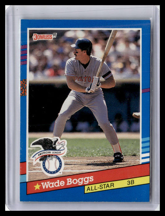 1991 Donruss Wade Boggs A.L. All-Star #55