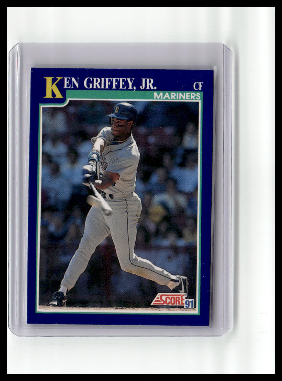 1991 Score Ken Griffey Jr. Blue Border #2
