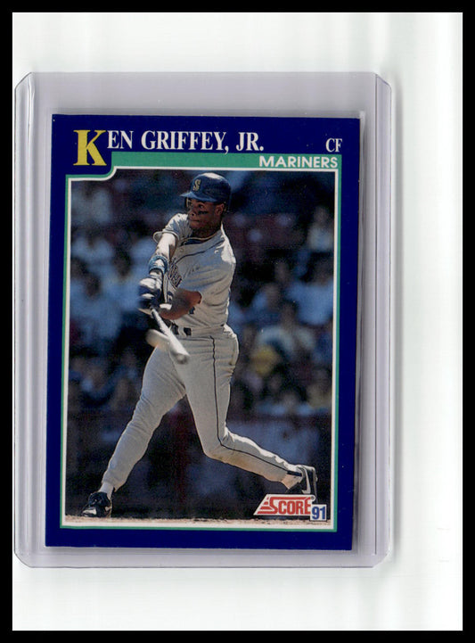 1991 Score Ken Griffey Jr. Blue Border #2