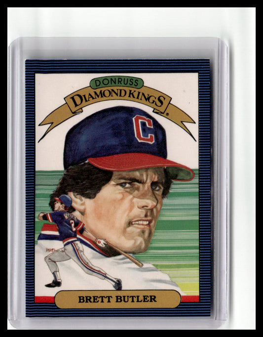 1986 Donruss Brett Butler Diamond Kings #12