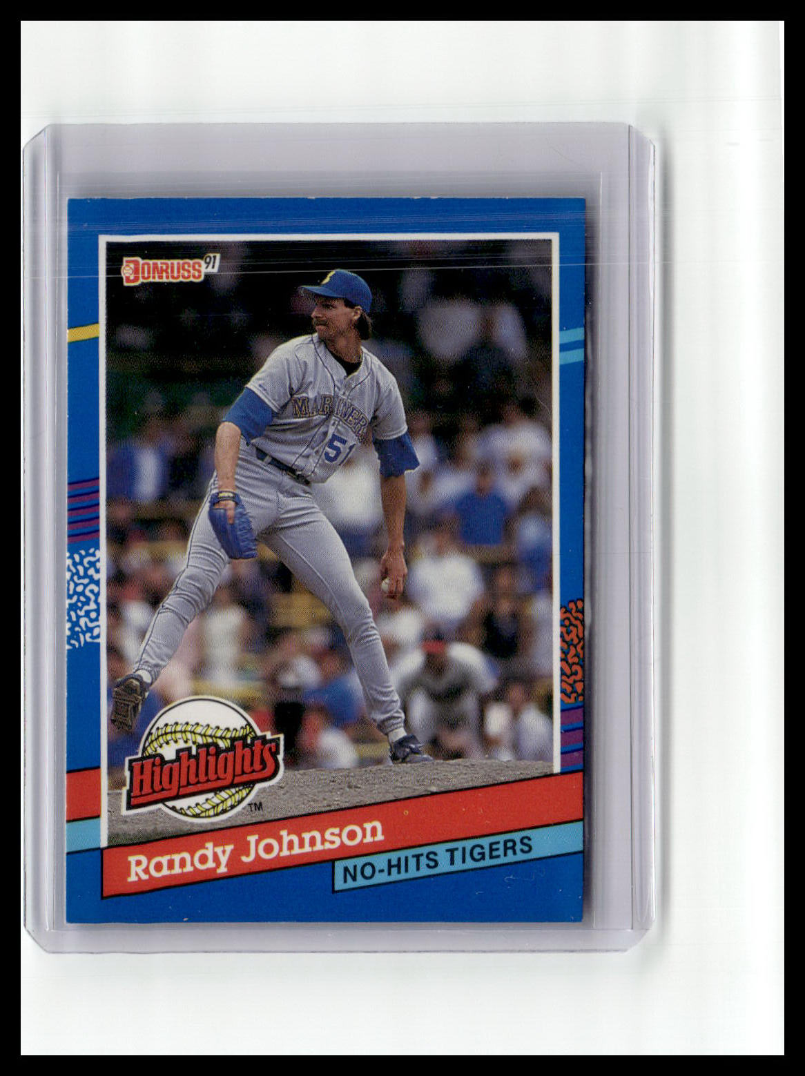 1991 Donruss Randy Johnson Highlights #BC-2