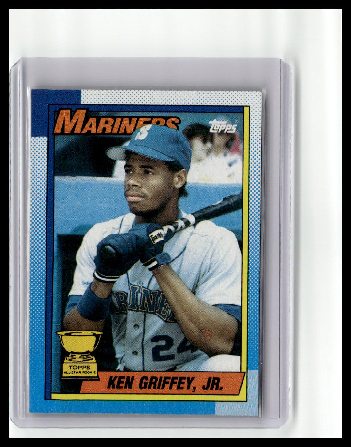1990 Topps Ken Griffey Jr. #336 (Bloody Scar Error)