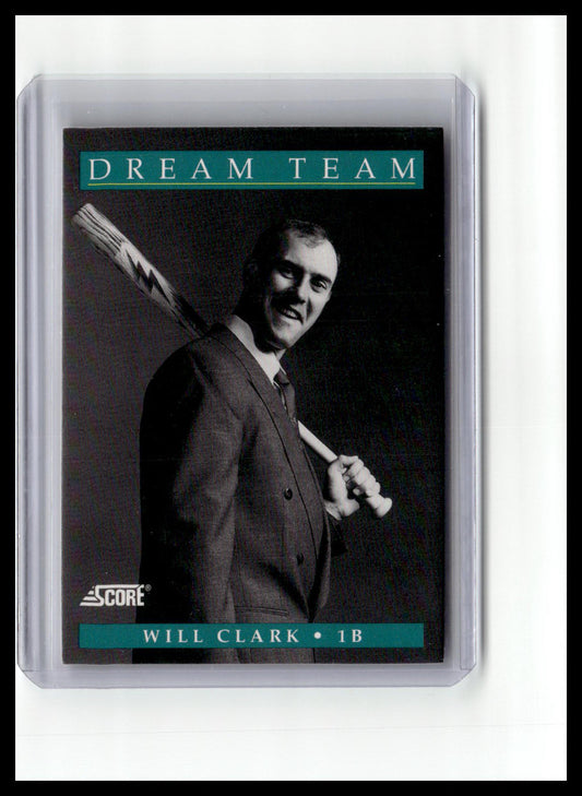 1991 Score Will Clark Dream Team #886