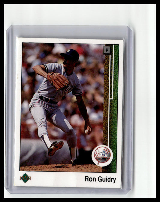 1989 Upper Deck Ron Guidry #307