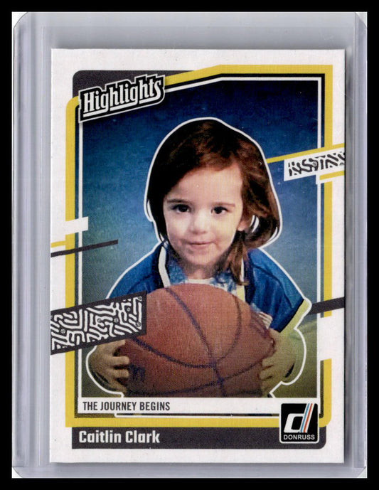 2024 Donruss Caitlin Clark Collection - Caitlin Clark Highlights #H1