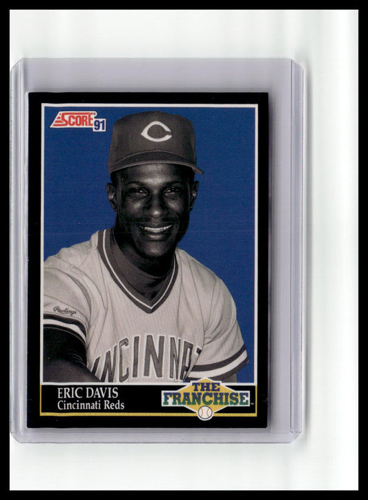 1991 Score Eric Davis The Franchise #863