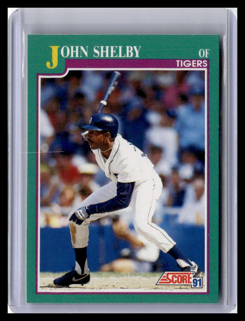 1991 Score John Shelby Teal Border #609