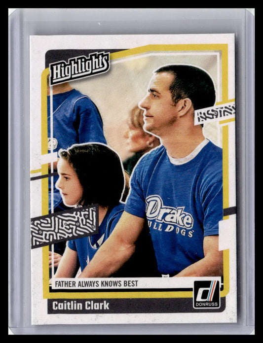 2024 Donruss Caitlin Clark Collection - Caitlin Clark Highlights #H2