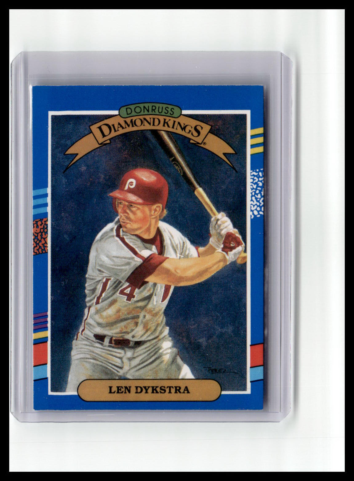 1991 Donruss Lenny Dykstra Diamond Kings #7
