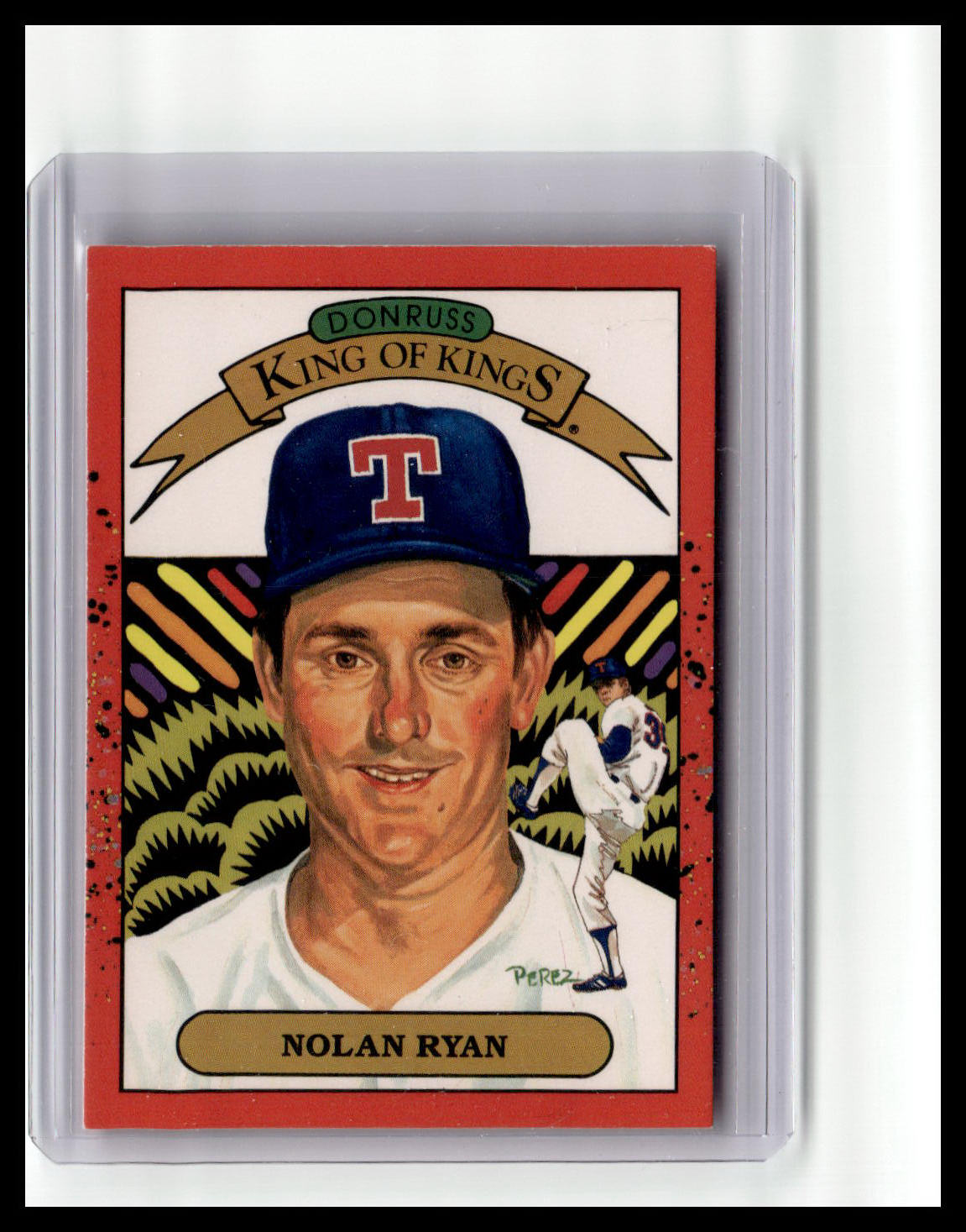 1990 Donruss Nolan Ryan King Of Kings #665
