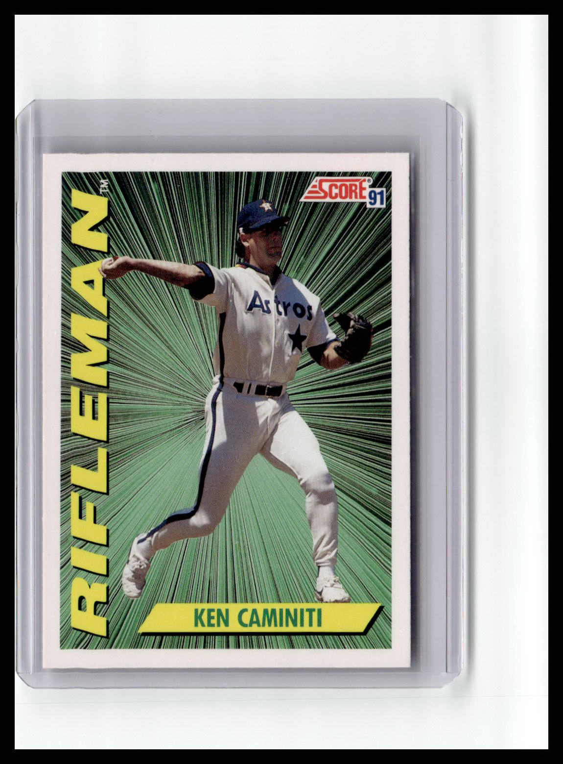 1991 Score  Ken Caminiti Rifleman #415