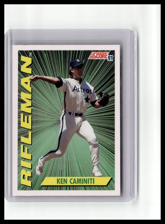 1991 Score  Ken Caminiti Rifleman #415