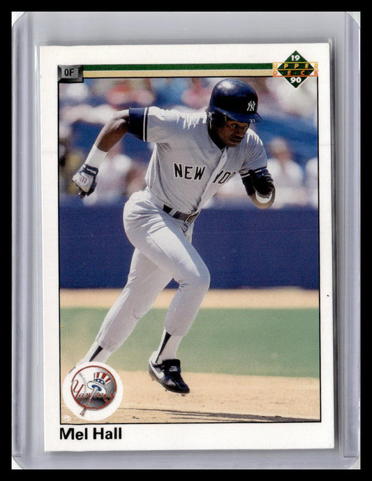 1990 Upper Deck Mel Hall #458