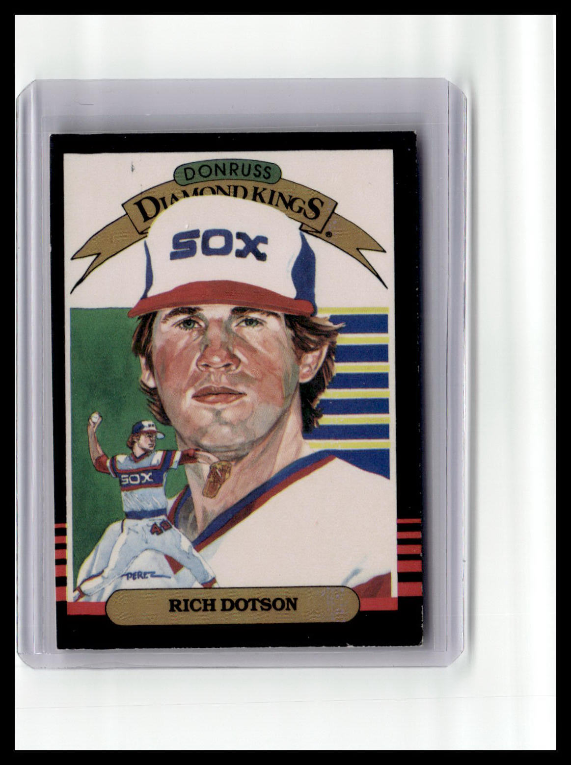 1985 Donruss Rich Dotson Diamond Kings #3
