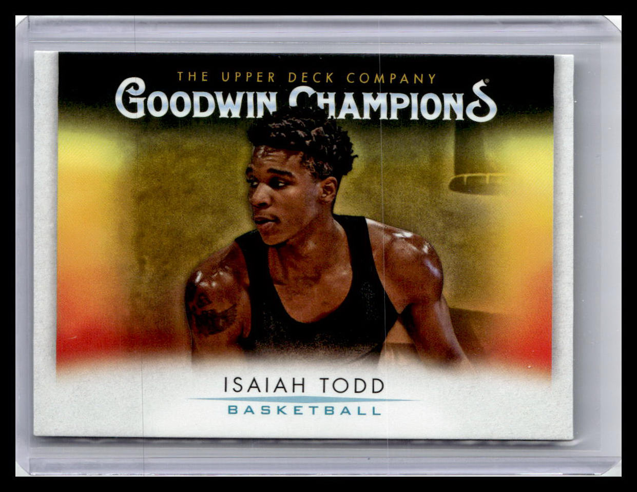 2021 Goodwin Champions Isaiah Todd #74