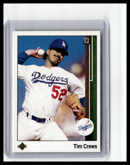 1989 Upper Deck Tim Crews #611