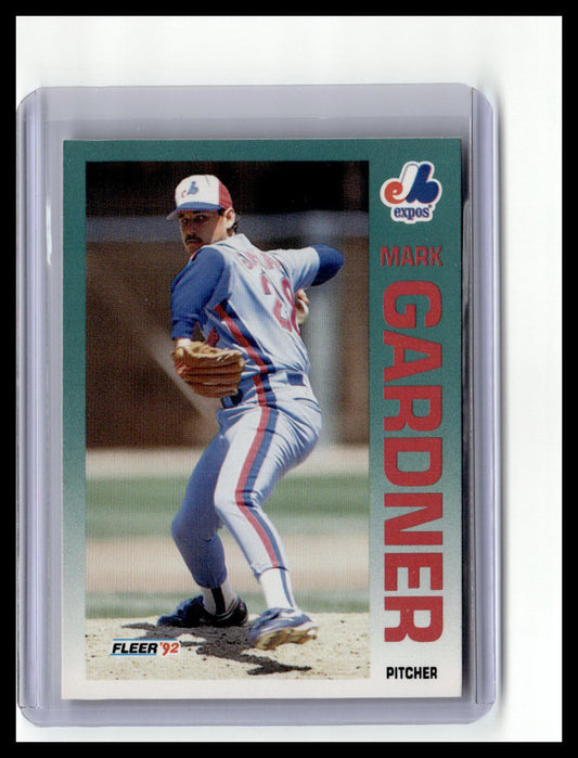 1992 Fleer Mark Gardner #481