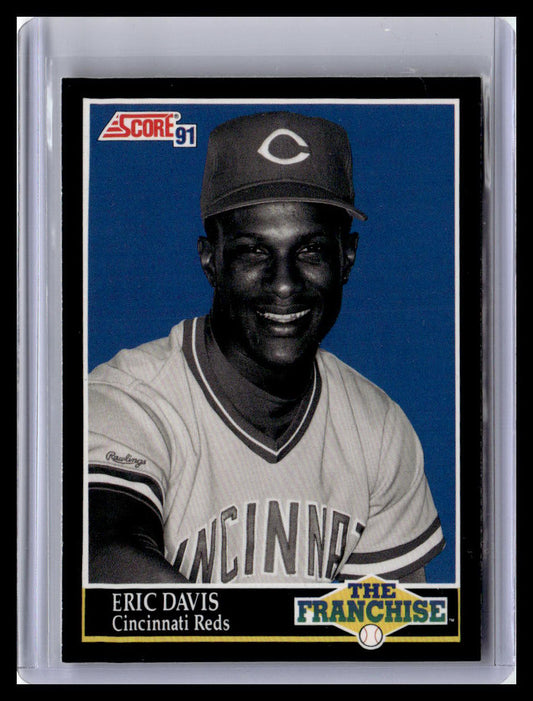 1991 Score Eric Davis The Franchise #863