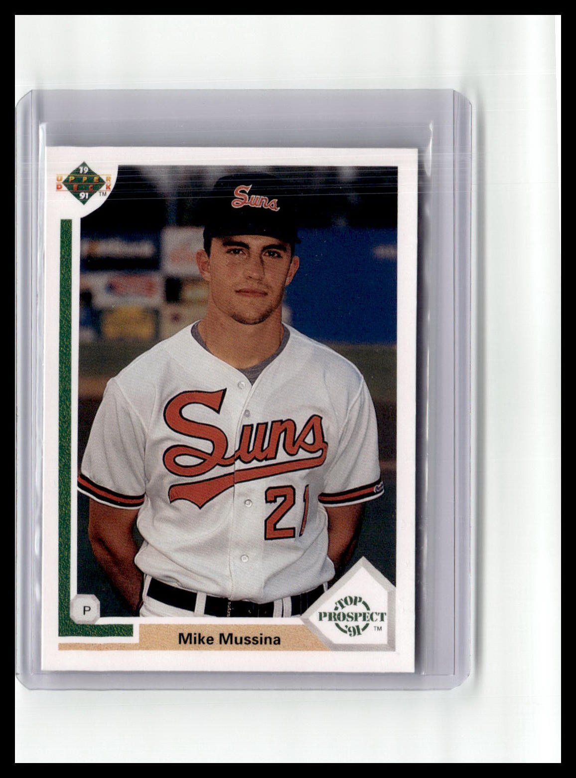 1991 Upper Deck Mike Mussina Top Prospect #65