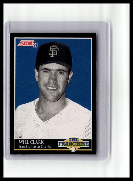 1991 Score Will Clark The Franchise #871