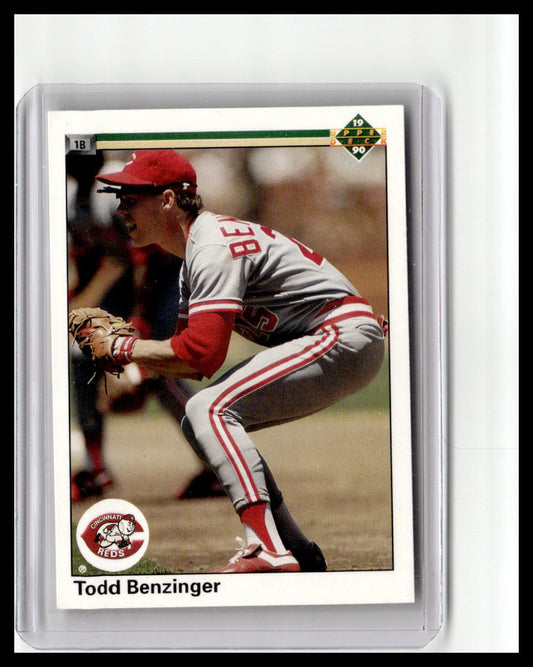 1990 Upper Deck Todd Benzinger #186