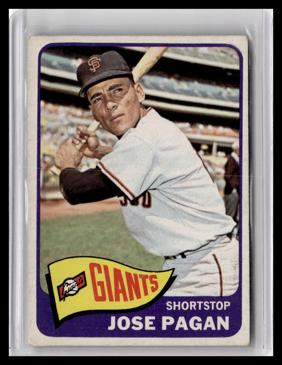 1965 Topps Jose Pagan #575